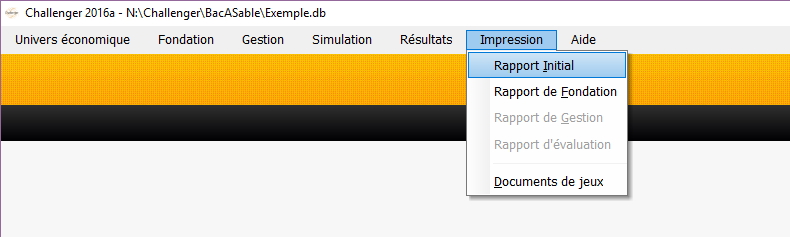 mnuimpressionrapportinitial